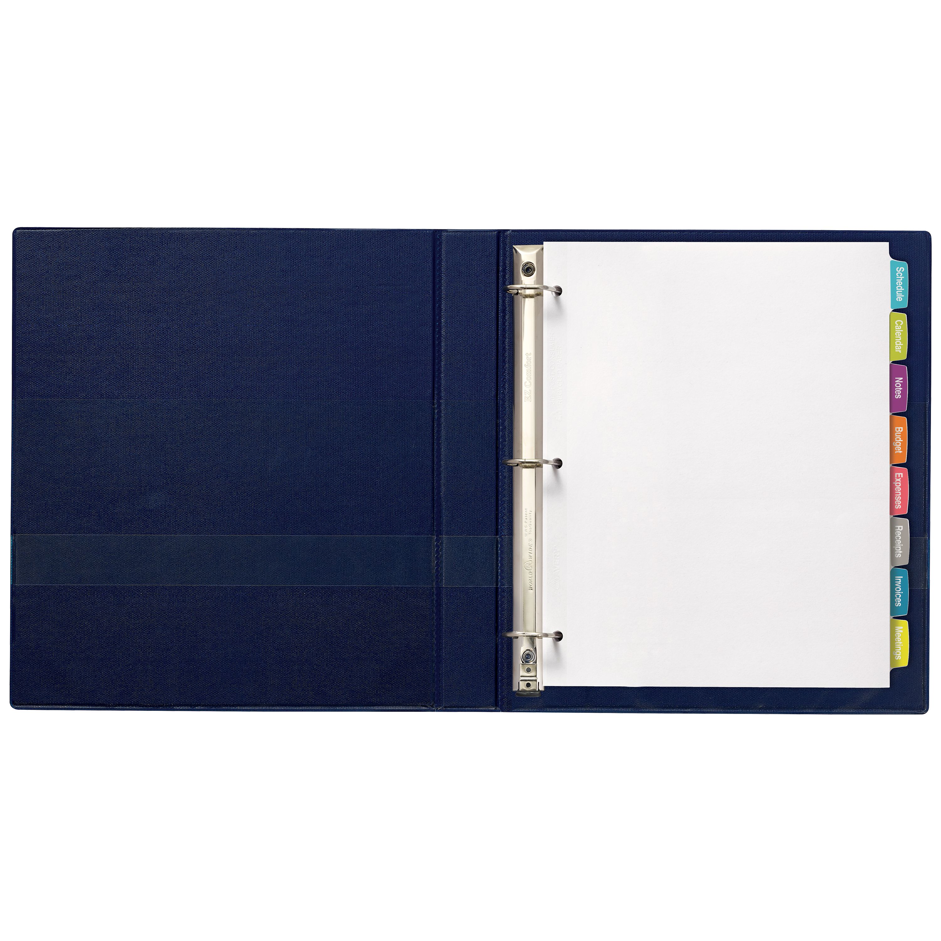 Big Tab™ White Label Dividers, 8-Tab Sets 14435 | Avery